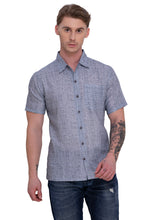 Load image into Gallery viewer, HAPPY BAY Mens Hawaiian Shirts Casual Blue P07611