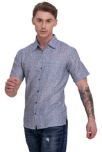 Load image into Gallery viewer, HAPPY BAY Mens Hawaiian Shirts Casual Blue P07611