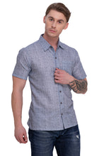 Load image into Gallery viewer, HAPPY BAY Mens Hawaiian Shirts Casual Blue P07611