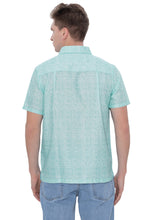 Load image into Gallery viewer, HAPPY BAY Mens Hawaiian Shirts Casual Green P07622