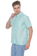 Load image into Gallery viewer, HAPPY BAY Mens Hawaiian Shirts Casual Green P07622
