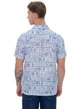 Load image into Gallery viewer, LA LEELA Mens Hawaiian Shirts Grey Turtle P07626