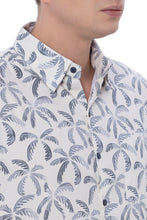 Load image into Gallery viewer, HAPPY BAY Mens Hawaiian Shirts Ocean Leaf Repeat P07729