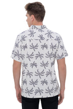 Load image into Gallery viewer, LA LEELA Mens Hawaiian Shirts Black Tropical Bunch P07731