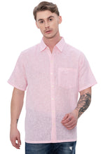 Load image into Gallery viewer, HAPPY BAY Mens Hawaiian Shirts Pink Collard P07753
