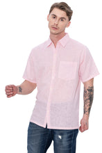 Load image into Gallery viewer, HAPPY BAY Mens Hawaiian Shirts Pink Collard P07753