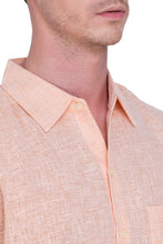 Load image into Gallery viewer, HAPPY BAY Mens Hawaiian Shirts Peach Collard P07754