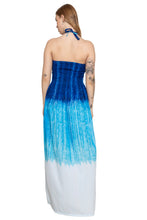 Load image into Gallery viewer, HAPPY BAY Women's Holiday Beach Summer Vacation Ruffle Casual Strapless Dresses Tube Top Basic Short Evening Dress L-XL Blue Solid P10225