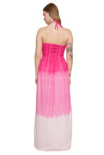 Load image into Gallery viewer, HAPPY BAY Women's Summer Boho A line Smocked Strapless Dresses Evening Long Tube Top Slit Maxi Beach Dress for Women L-XL Pink Solid P10229