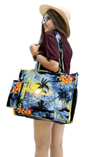 Load image into Gallery viewer, Beach Pool Tote Bag + Purse + Beach Wrap Grey P10326