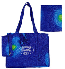 Load image into Gallery viewer, Beach Pool Tote Bag + Purse + Beach Wrap Green P10329