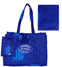 Load image into Gallery viewer, Beach Pool Tote Bag + Purse + Beach Wrap R_Blue P10330
