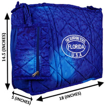 Load image into Gallery viewer, Beach Pool Tote Bag + Purse + Beach Wrap R_Blue P10330