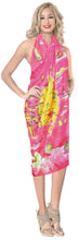 Load image into Gallery viewer, LA LEELA Women&#39;s Beach Sarong Cover Up Swimwear Wrap Pareo 72&quot;x42&quot; Pink_R520