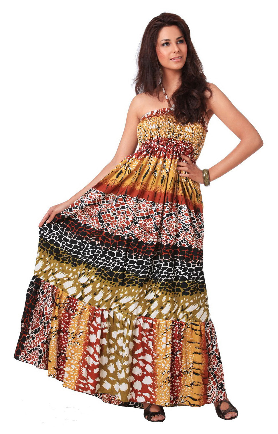 la-leela-soft-printed-sundresses-luau-coverup-womens-multi-1588-one-size