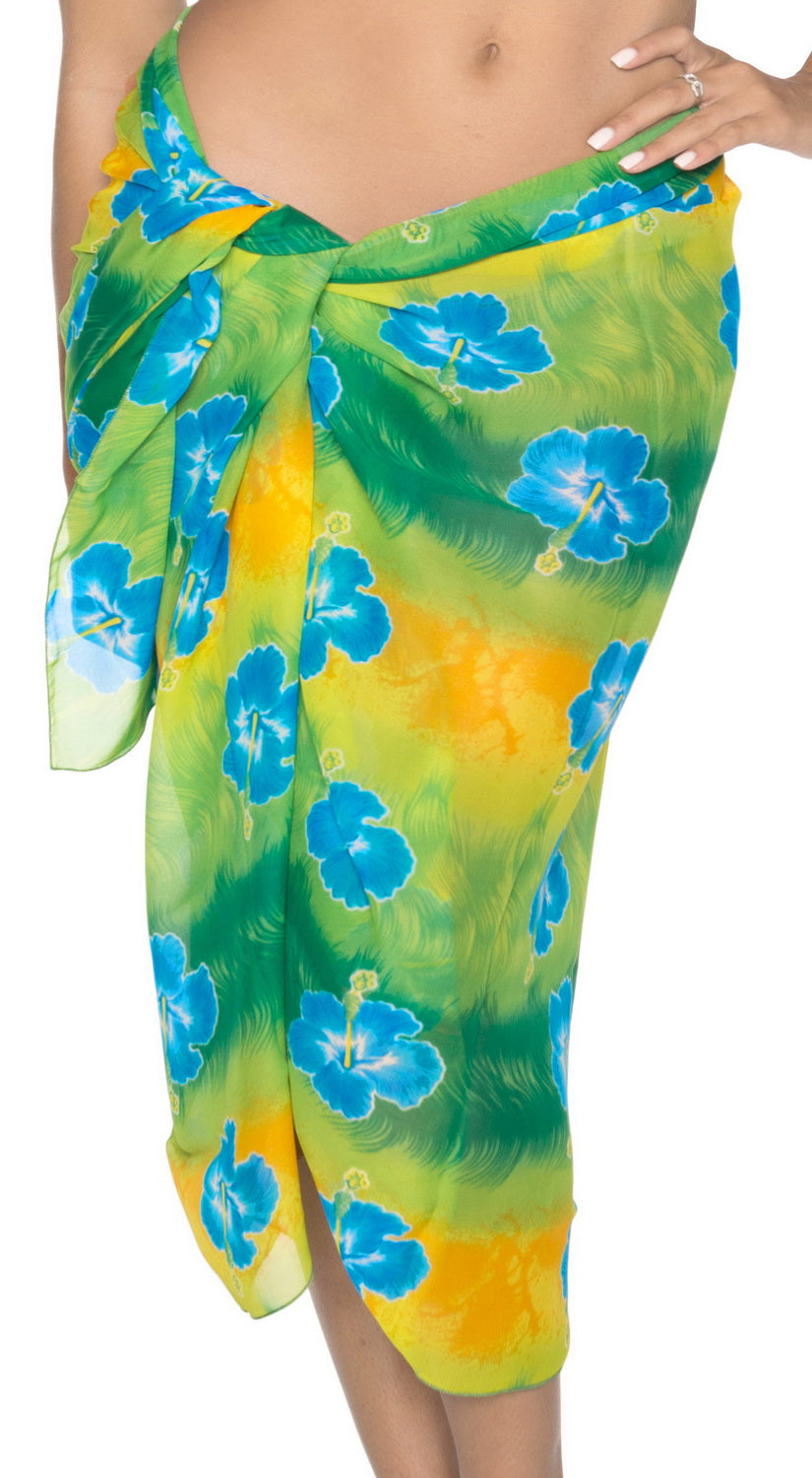 la-leela-womens-hawaiian-bikini-beach-wrap-sheer-sarong-swimming-bathing-suit-beachwear-swim-dress-pareo-cover-up-long-78x42--green-104150