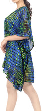 Load image into Gallery viewer, LA LEELA Women&#39;s Cute 3/4 Sleeve Chiffon Blouse Casual Top s US 8-14 Blue_Q663