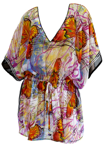 la-leela-women-plus-size-beach-cardigan-bathing-suit-one-size-us-14-l-thru-28w-4x Size  OSFM 16-32W [XL- 5X] 114370