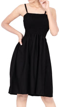 Load image into Gallery viewer, LA LEELA Solid Color Strappy Women Tube Dress Beachwear Chic And Casual Swimsuit Coverup