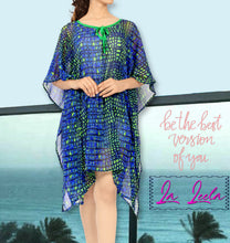 Load image into Gallery viewer, LA LEELA Swimsuit Cover Up for Women Bathing Suit Swimwear Beach Kaftan Dress US 16-26W st Patrick&#39;s day Green_X914