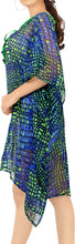 Load image into Gallery viewer, LA LEELA Swimsuit Cover Up for Women Bathing Suit Swimwear Beach Kaftan Dress US 16-26W st Patrick&#39;s day Green_X914