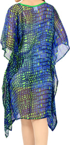 LA LEELA Swimsuit Cover Up for Women Bathing Suit Swimwear Beach Kaftan Dress US 16-26W st Patrick's day Green_X914