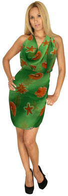 LA LEELA Women's Beach Cover Up Sarong Swimsuit Coverup Pareo 72