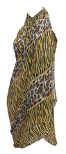 Load image into Gallery viewer, LA LEELA Women&#39;s Beach Sarong Cover Up Swimwear Wrap Pareo 72&quot;x42&quot; Brown_C372
