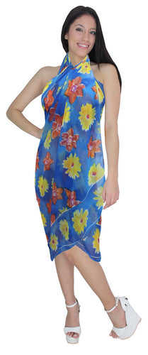 LA LEELA Women's Swimsuit Sarong Swimwear Cover-Up Wrap Skirt 72