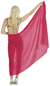 la-leela-womens-bikini-beach-wrap-hawaiian-sarong-swimming-suit-bathing-pareo-beachwear-valentines-day-dress-cover-up-long-78x42-pink-118004