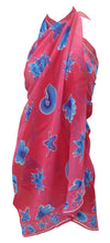 Load image into Gallery viewer, LA LEELA Women&#39;s Swimsuit Cover Up Beach Sarong Wrap Skirt 72&quot;x42&quot; Pink_T526