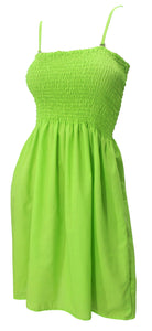 la-leela-womens-casual-tube-dress-beach-dress-bandeau-green_h104-one-size