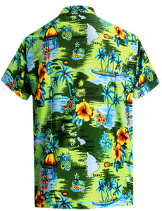 la-leela-shirt-casual-button-down-short-sleeve-beach-shirt-men-aloha-pocket-Shirt-Green_W191