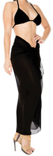 Load image into Gallery viewer, la-leela-sheer-chiffon-swimsuit-cover-up-wrap-sarong-solid-88x42-black_1722