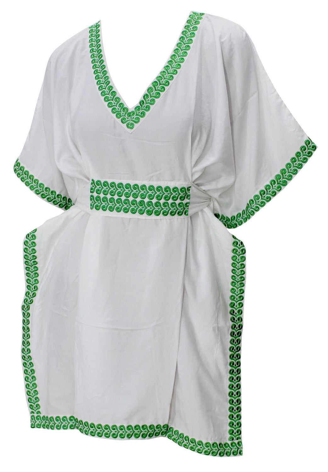 loose shift dresses LA LEELA Women Summer Dresses Short Sleeve Tunic Loose Swing Shift Dress US  10-14 White_T312