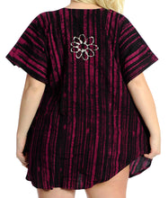 Load image into Gallery viewer, la-leela-cotton-batik-boho-dress-ladies-osfm-14-18-l-2x-black_3701-black_s170