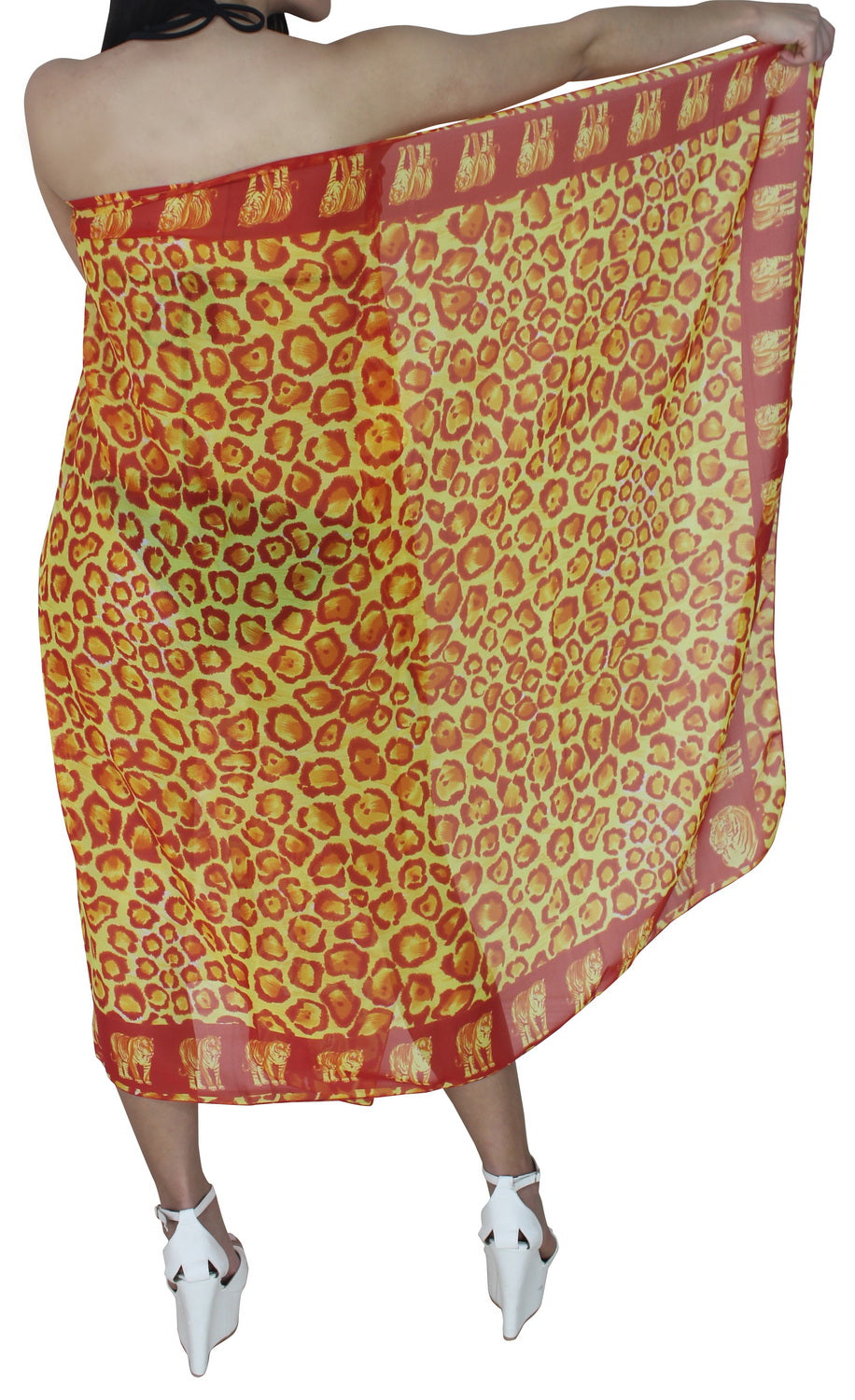 LA LEELA Women Plus Size Sarong Swimsuit Cover Up Beach Wrap 72