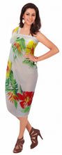 Load image into Gallery viewer, LA LEELA Women&#39;s Sarong Beach Blanket Pareo Wrap Skirt Tie 72&quot;x42&quot; Red_K243