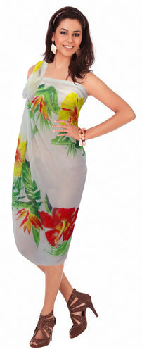 LA LEELA Women's Sarong Beach Blanket Pareo Wrap Skirt Tie 72