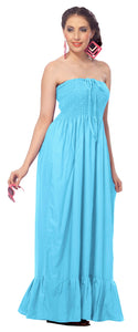 la-leela-evening-beach-swimwear-rayon-solid-sundress-strapless-tube-dress-light-blue-2103-one-size