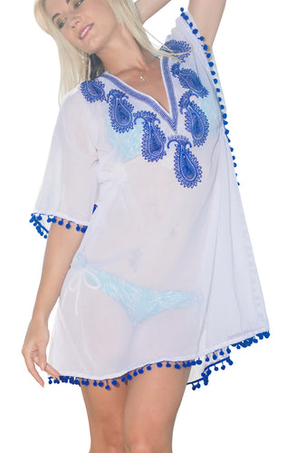 la-leela-womens-beach-cover-up-blouse-top-white_g332-osfm-10-16-m-xl