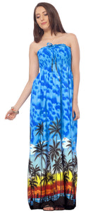 la-leela-soft-printed-beachwear-kaftan-loose-long-top-bright-blue-1528-one-size-blue_g306