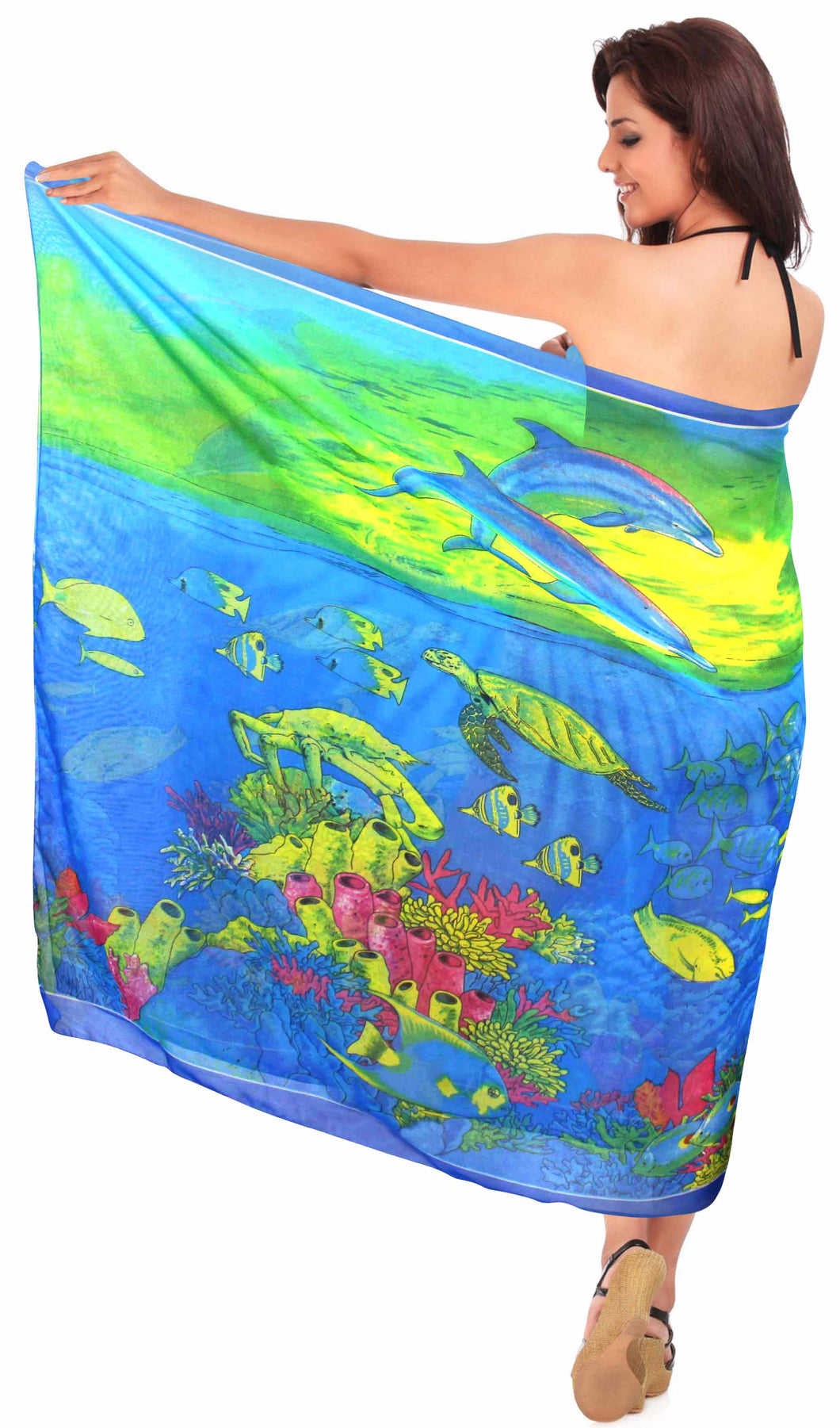 LA LEELA Womens Swimsuit Cover Up Beach Wrap Skirt Sarong Wrap 72