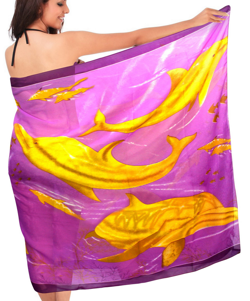 LA LEELA Women's Pareo Canga Sarong Skirt Swimwear Cover Up 72