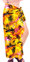 Load image into Gallery viewer, LA LEELA Women Bathing Suit Bikini Swimwear Beach Cover Up One Size Orange_K655