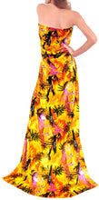 Load image into Gallery viewer, LA LEELA Women Bathing Suit Bikini Swimwear Beach Cover Up One Size Orange_K655