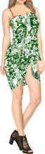Load image into Gallery viewer, LA LEELA Women&#39;s Swimsuit Cover Up Sarong Pareo Beach Wrap One Size Green_J213
