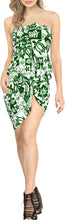 Load image into Gallery viewer, LA LEELA Women&#39;s Swimsuit Cover Up Sarong Pareo Beach Wrap One Size Green_J213