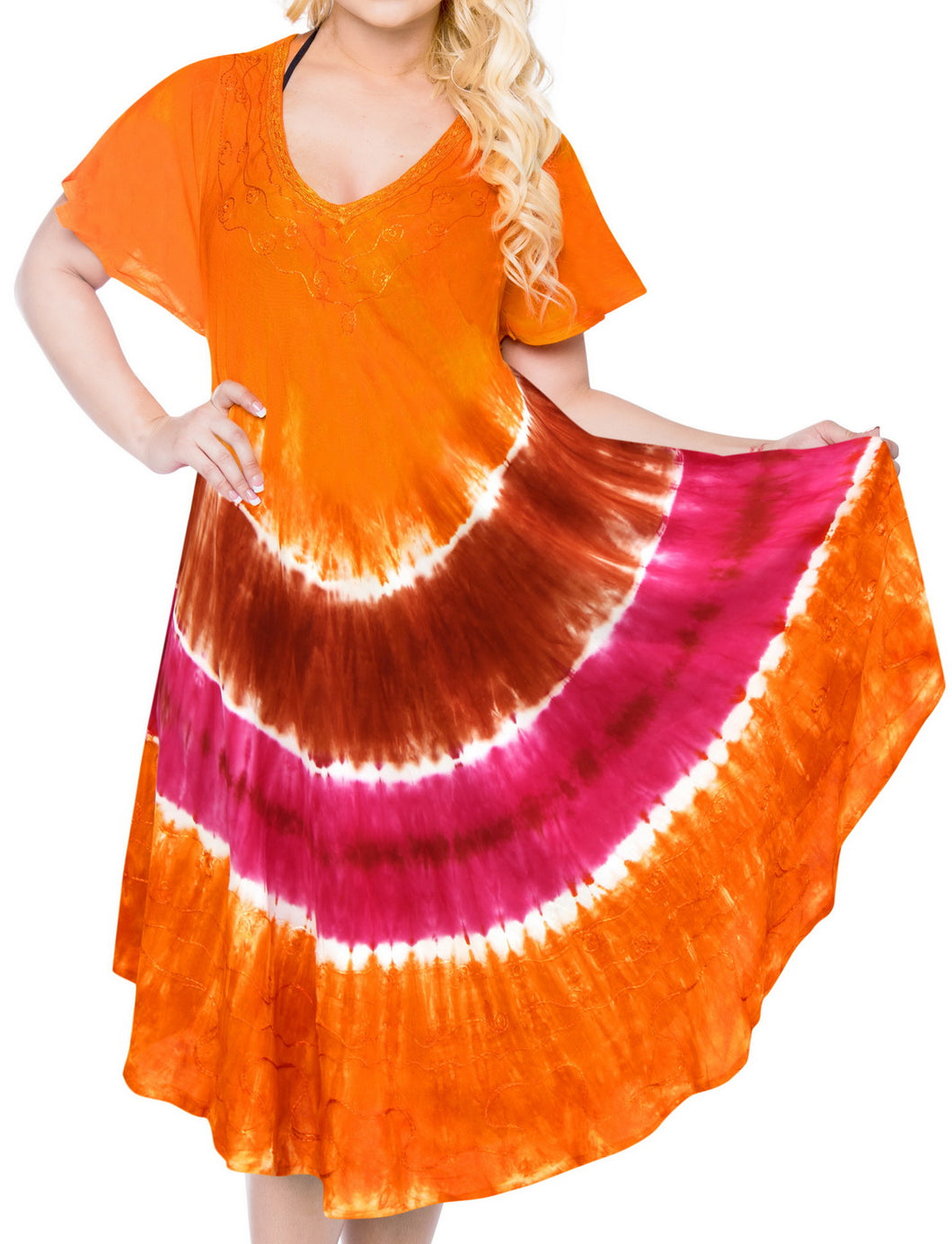 la-leela-dress-beach-cover-up-rayon-tie-dye-casual-luau-boho-swimwear-stretchy-osfm-14-20-l-2x-orange_3643