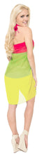 Cargar imagen en el visor de la galería, La Leela Women&#39;s Bikini Beach Wrap Hawaiian Sarong Swimming Suit Bathing Pareo Beachwear Dress Cover up Long 68&quot;x42&quot; Yellow 123958